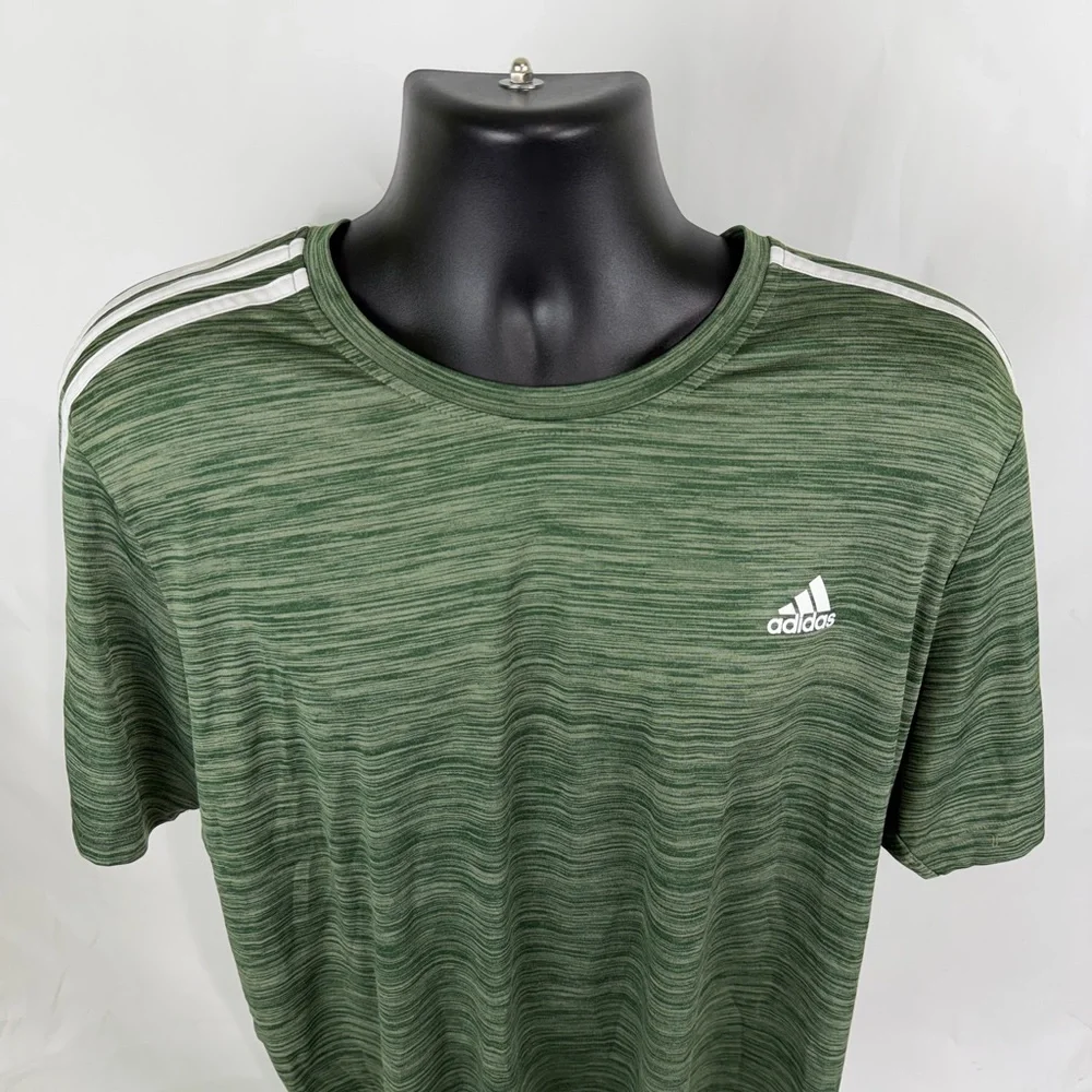 Adidas Prime Green Men's‎ Green Heathered Tee